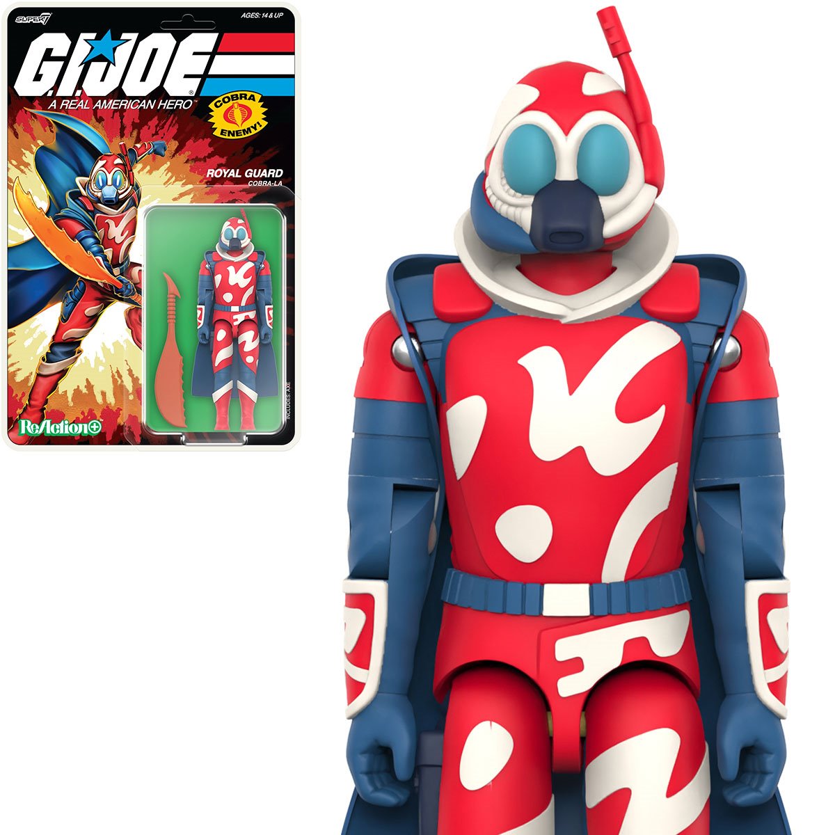 G.I. Joe ReAction+ Wave 04 (Movie Collection) - Cobra-La (Royal Guard)