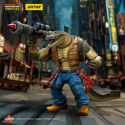 Teenage Mutant Ninja Turtles Leatherhead (1:18 Scale) Action Figure