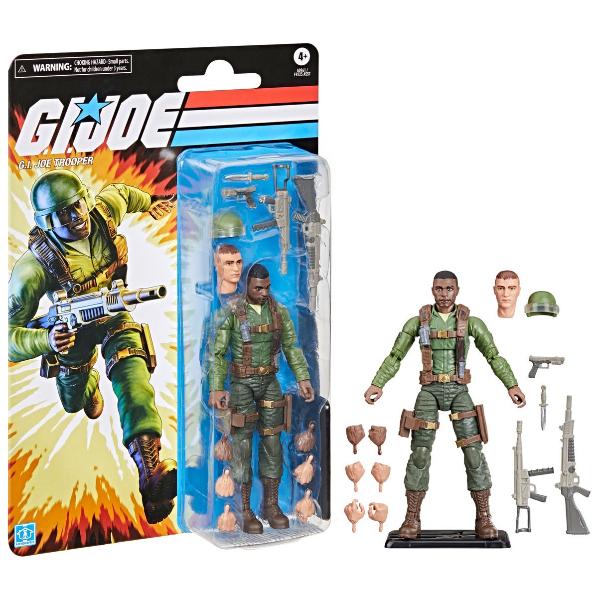 G.I. Joe Classified Series Retro Cardback G.I. Joe Trooper 6-Inch Action Figure