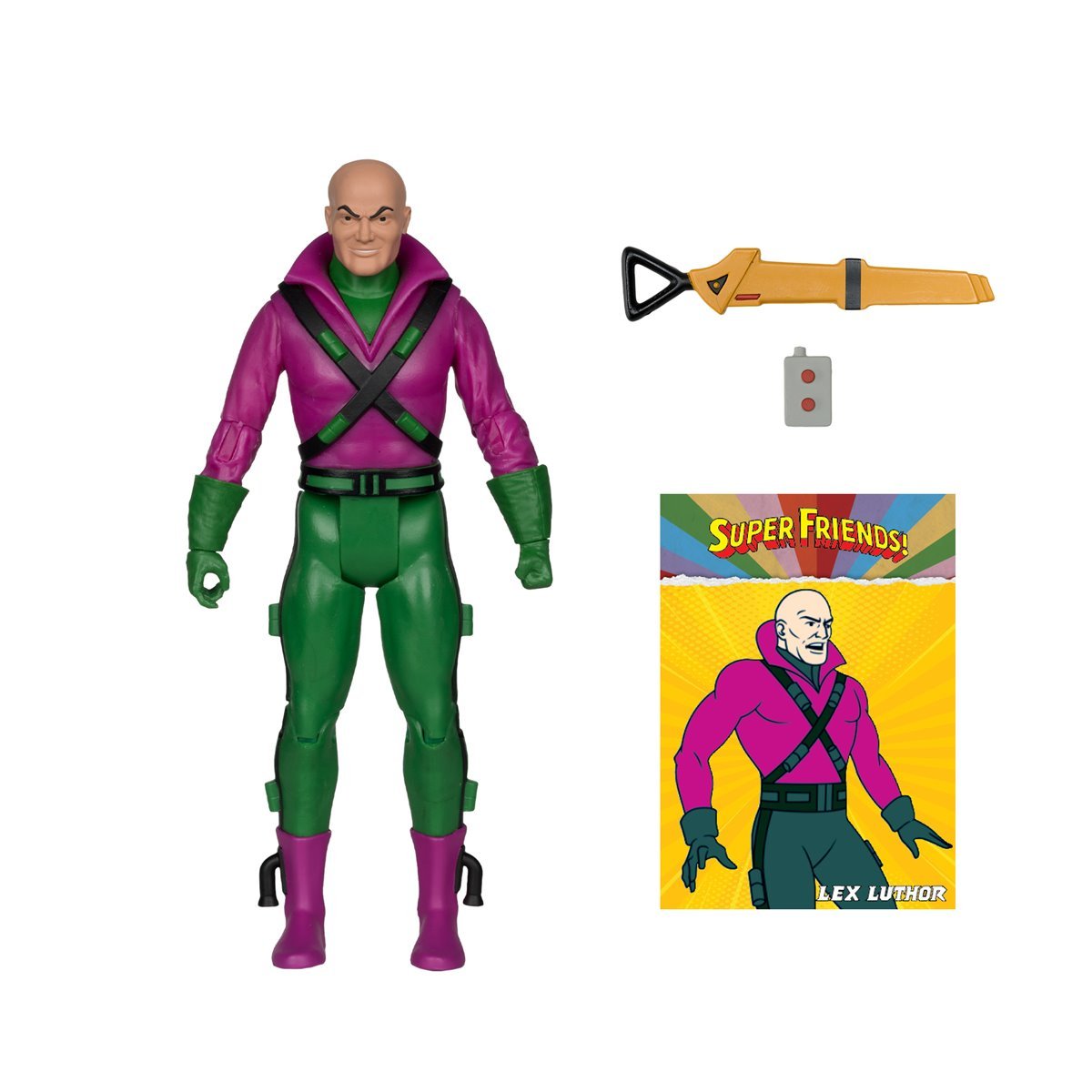 DC Retro Super Friends Lex Luthor 6-Inch Scale Action Figure