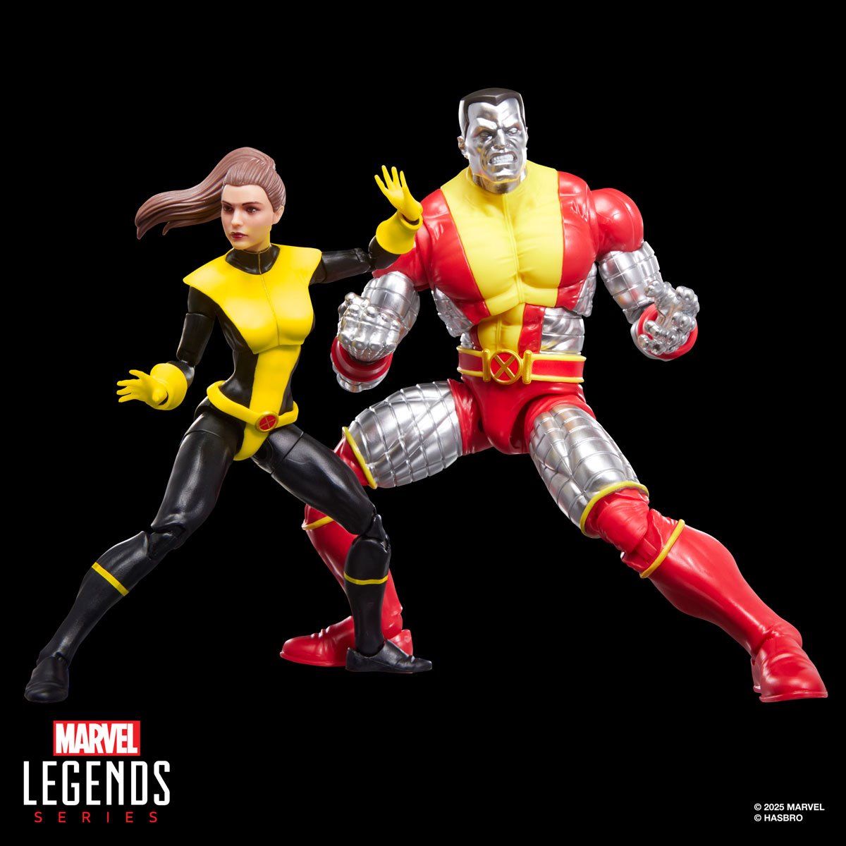 X-Men Marvel Legends Series Kitty Pryde and Colossus 6-Inch Action Figure 2-Pack