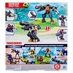 Transformers Cyberworld Grimlock Chomp & Battle 9-Inch Action Figure