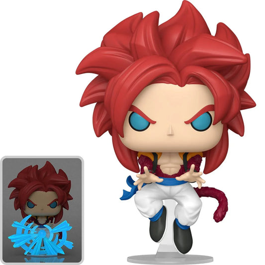 [Pre-Order] Pop! Animation: Dragon Ball GT Super Saiyan 4 Gogeta GITD 1/6 Odds in Chase