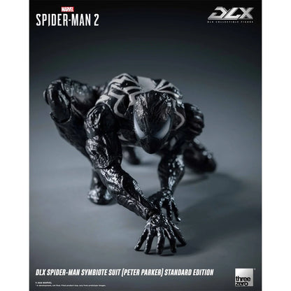 Marvel Spider-Man 2 Spider-Man Symbiote Suit Peter Parker Standard Edition DLX Action Figure
