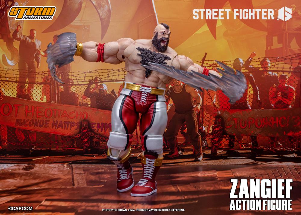 Ultra Street Fighter 6 Zangief 1/12 Scale Action Figure