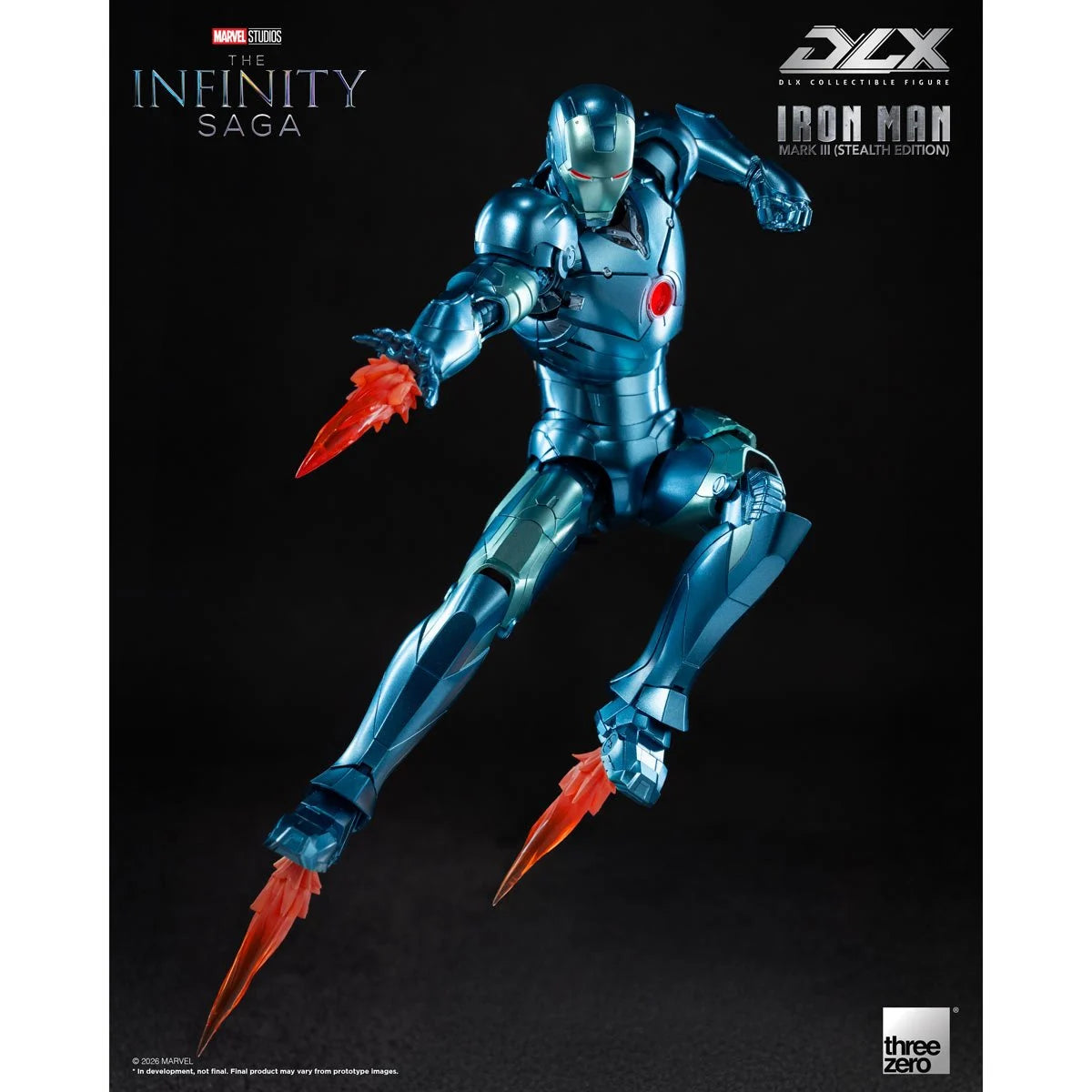 Marvel Studios: The Infinity Saga Iron Man Mark 3 Stealth Edition DLX Action Figure