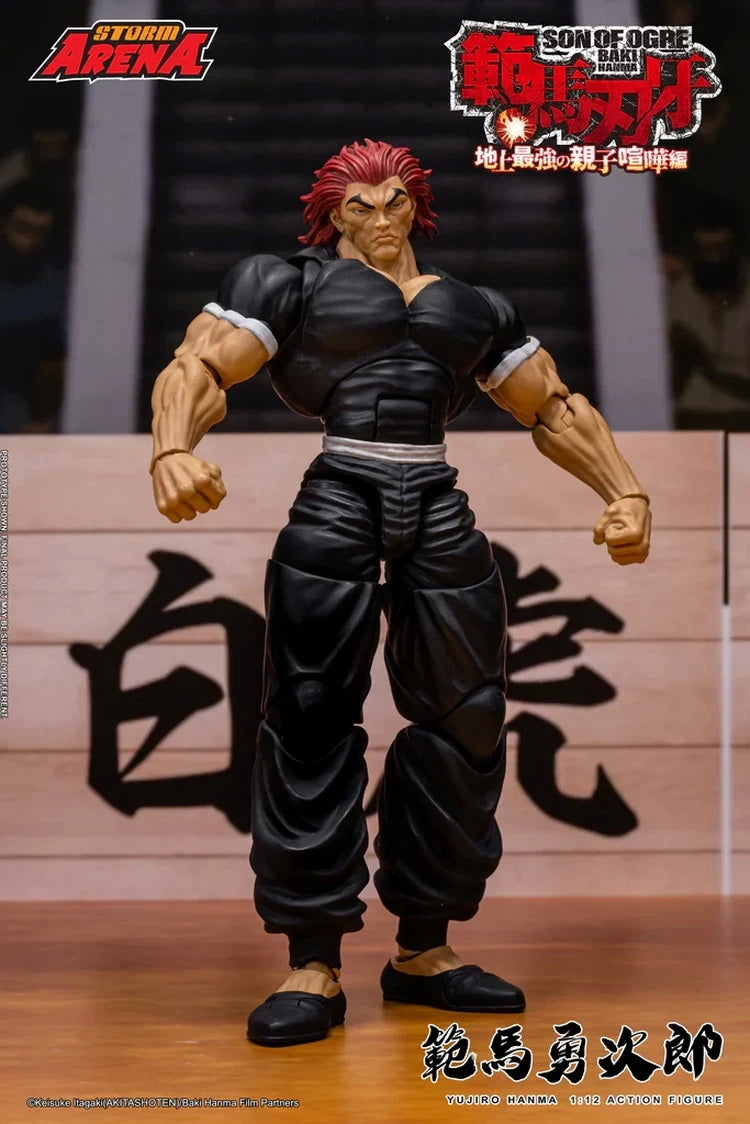 Baki Hanma: Son of Ogre Storm Arena Yujiro Hanma 1/12 Scale Action Figure