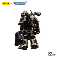 [Pre-Order] Warhammer 40,000 Chaos Space Marines Black Legion Chosen Chainsword 1:18 Scale Action Figure