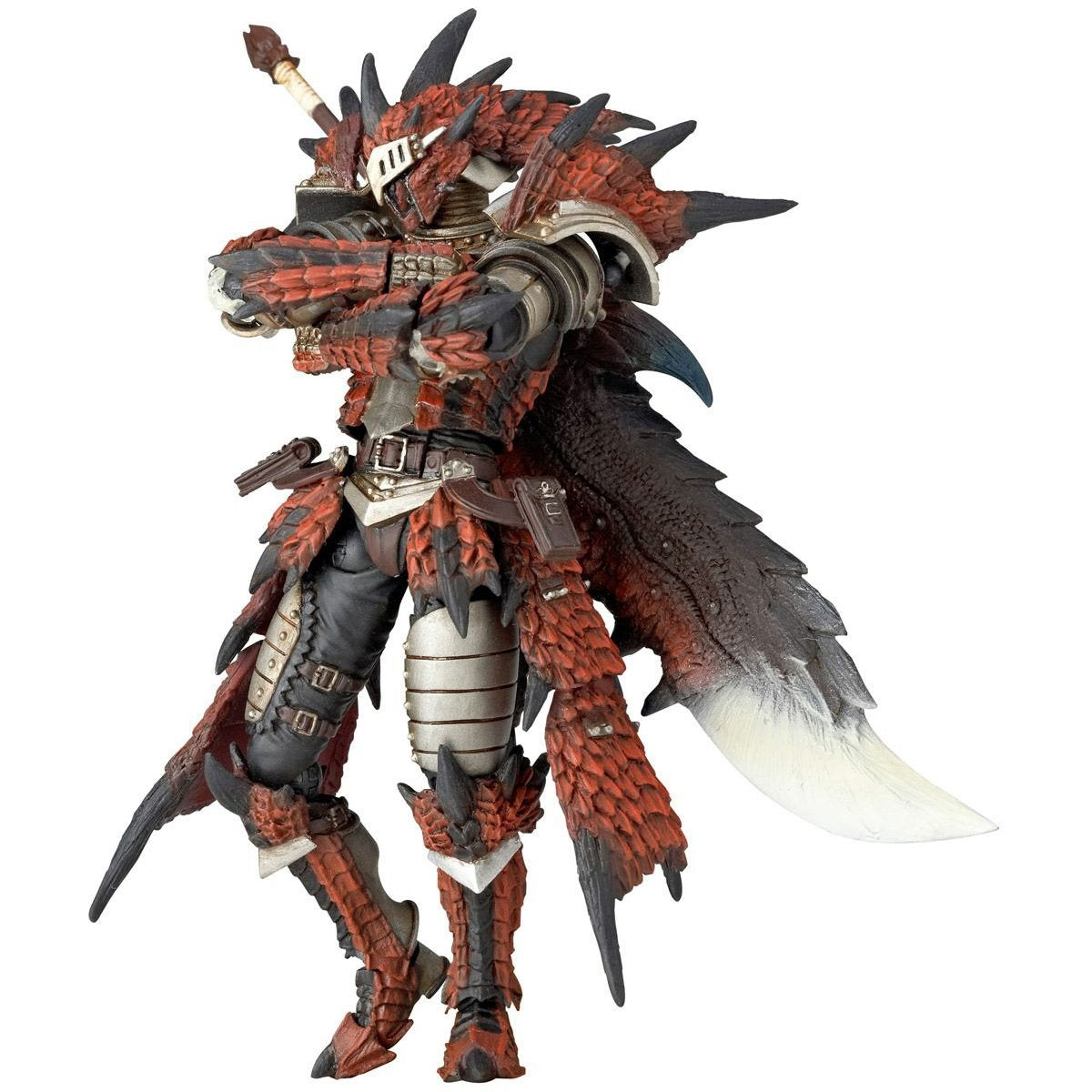 Monster Hunter Male Swordsman Reus Revoltech Amazing Yamaguchi Action Figure