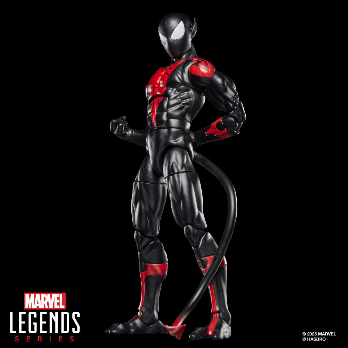 Spider-Man Marvel Legends Retro Cardback Uncanny Spider-Man (Nightcrawler) 6-Inch Action Figure