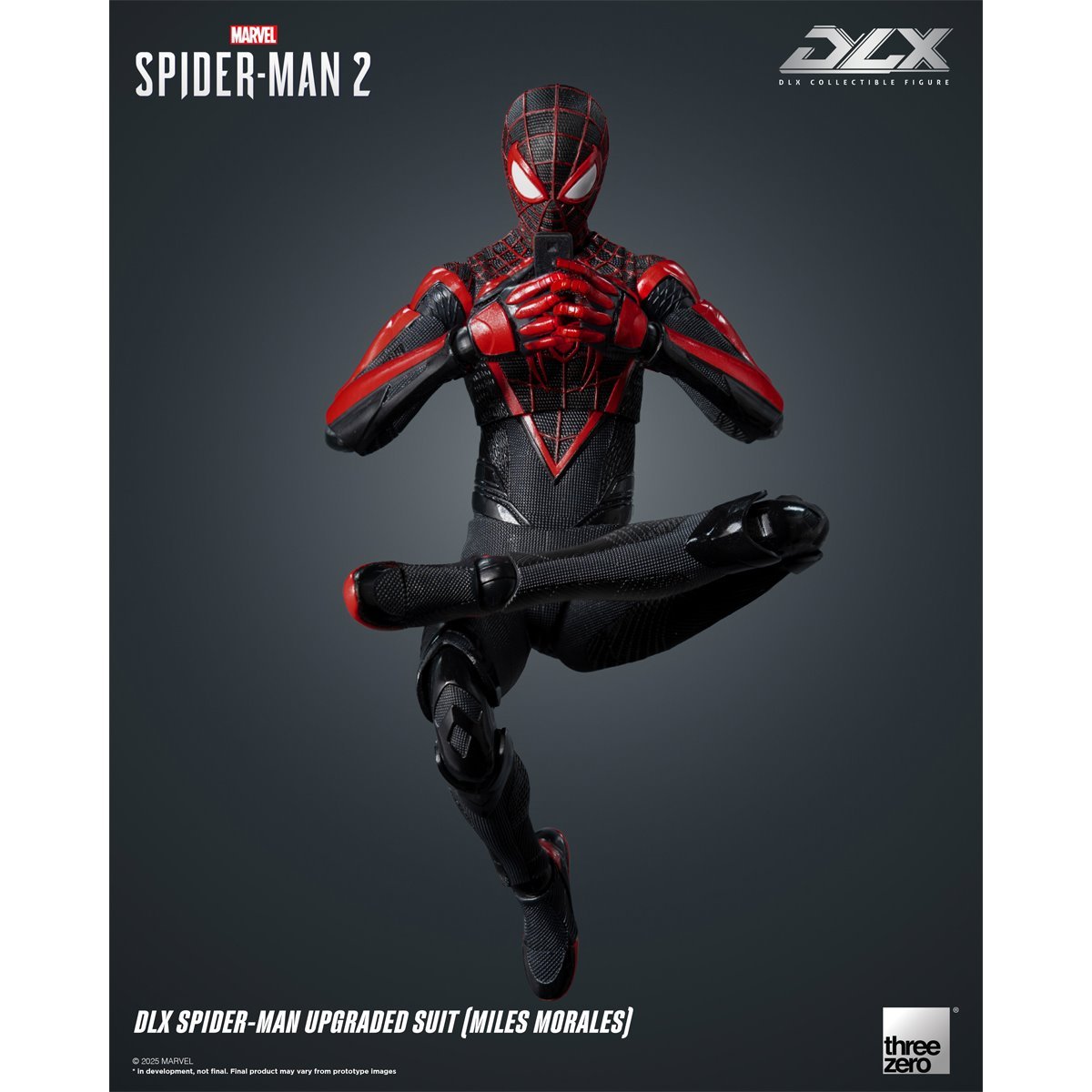 Marvel's Spider-Man 2: Spider-Man Upgraded Suit Miles Morales DLX Action Figure