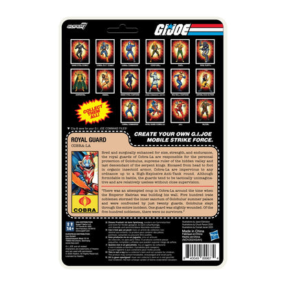 G.I. Joe ReAction+ Wave 04 (Movie Collection) - Cobra-La (Royal Guard)