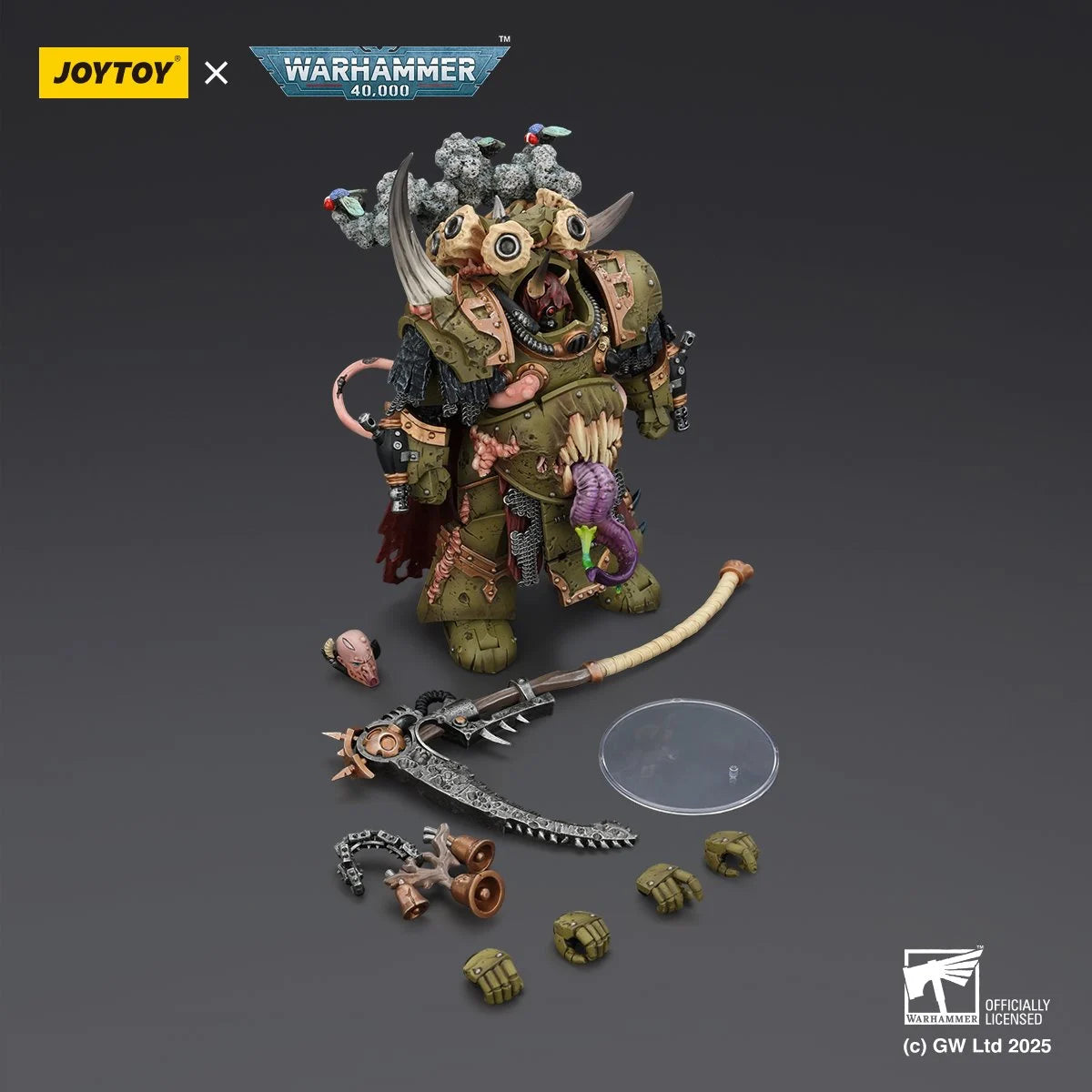Warhammer 40,000 Death Guard Deathshroud Terminator 1:18 Scale Action Figure