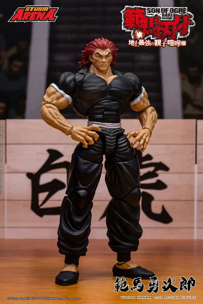 Baki Hanma: Son of Ogre Storm Arena Yujiro Hanma 1/12 Scale Action Figure