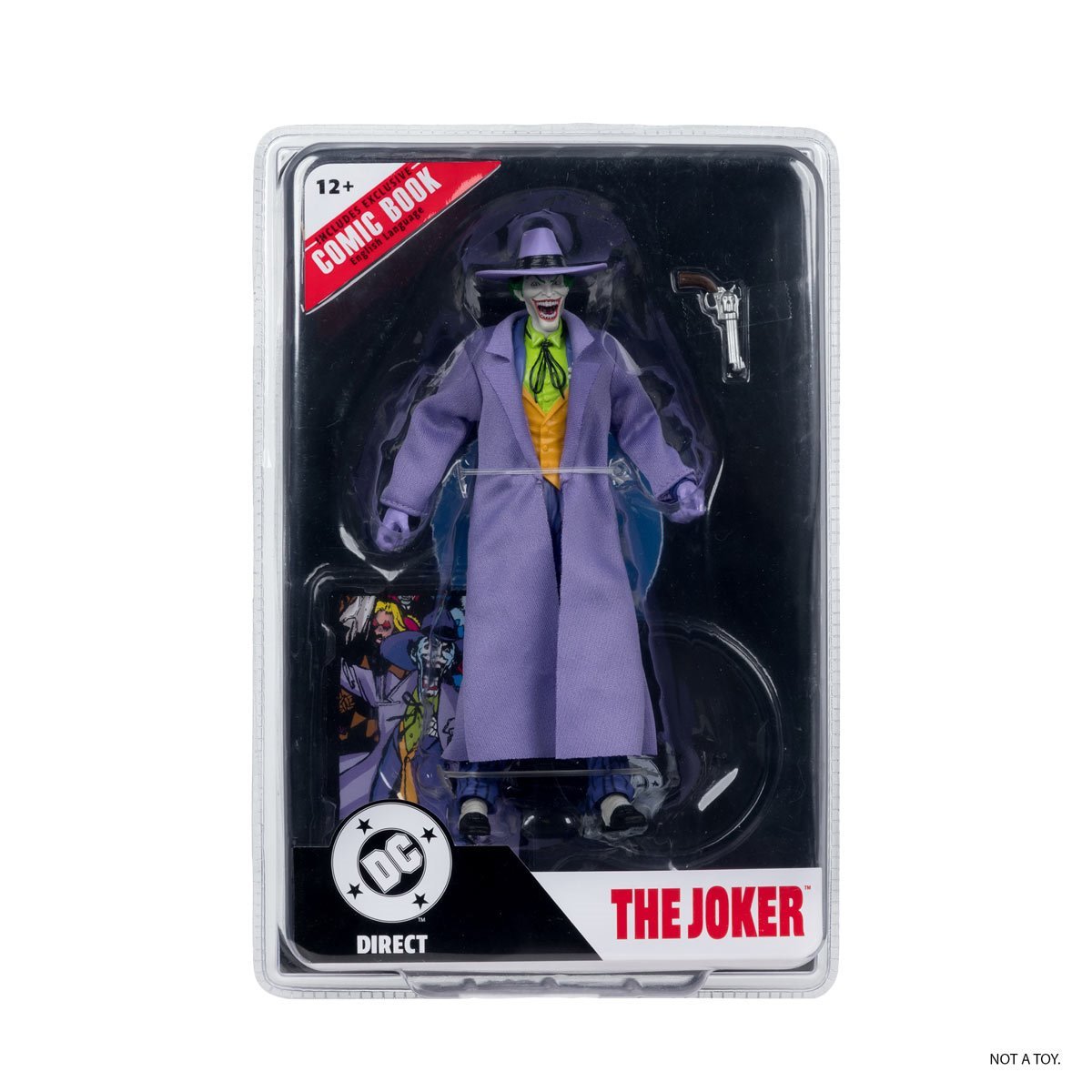 DC Direct Page Punchers The Joker Crisis on Infinite Earths 7-Inch Scale Action Figure with Comic