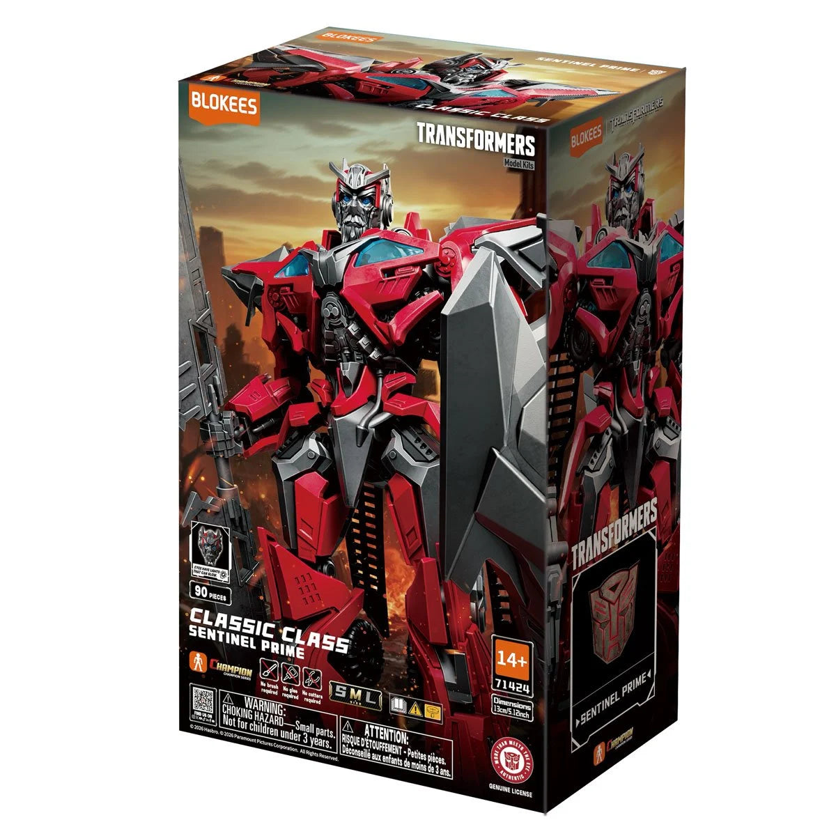 Transformers Classic Class Dark of the Moon Sentinel Prime CC24 Model Kit