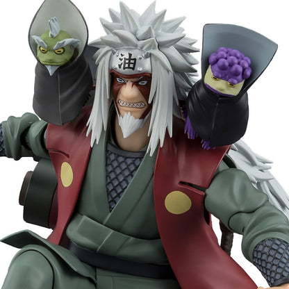 Naruto Jiraiya Hidden Leaf Heroic Master Sage Mode Set S.H.Figuarts Action Figure