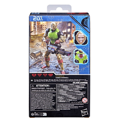 G.I. Joe Classified Series #201 Cobra Overkill 6-Inch Action Figure