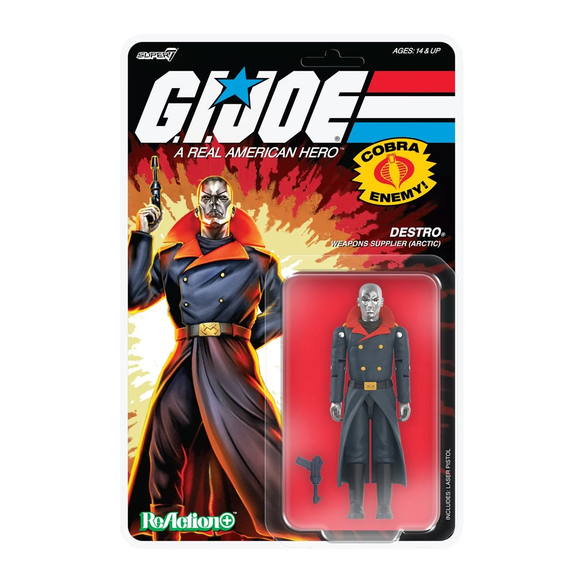 G.I. Joe Arctic Destro (Movie) 3 3/4-Inch ReAction+ Figure