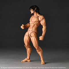Attack on Titan Eren Yeager Titan Revoltech Amazing Yamaguchi Action Figure