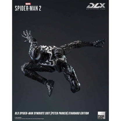 Marvel Spider-Man 2 Spider-Man Symbiote Suit Peter Parker Standard Edition DLX Action Figure