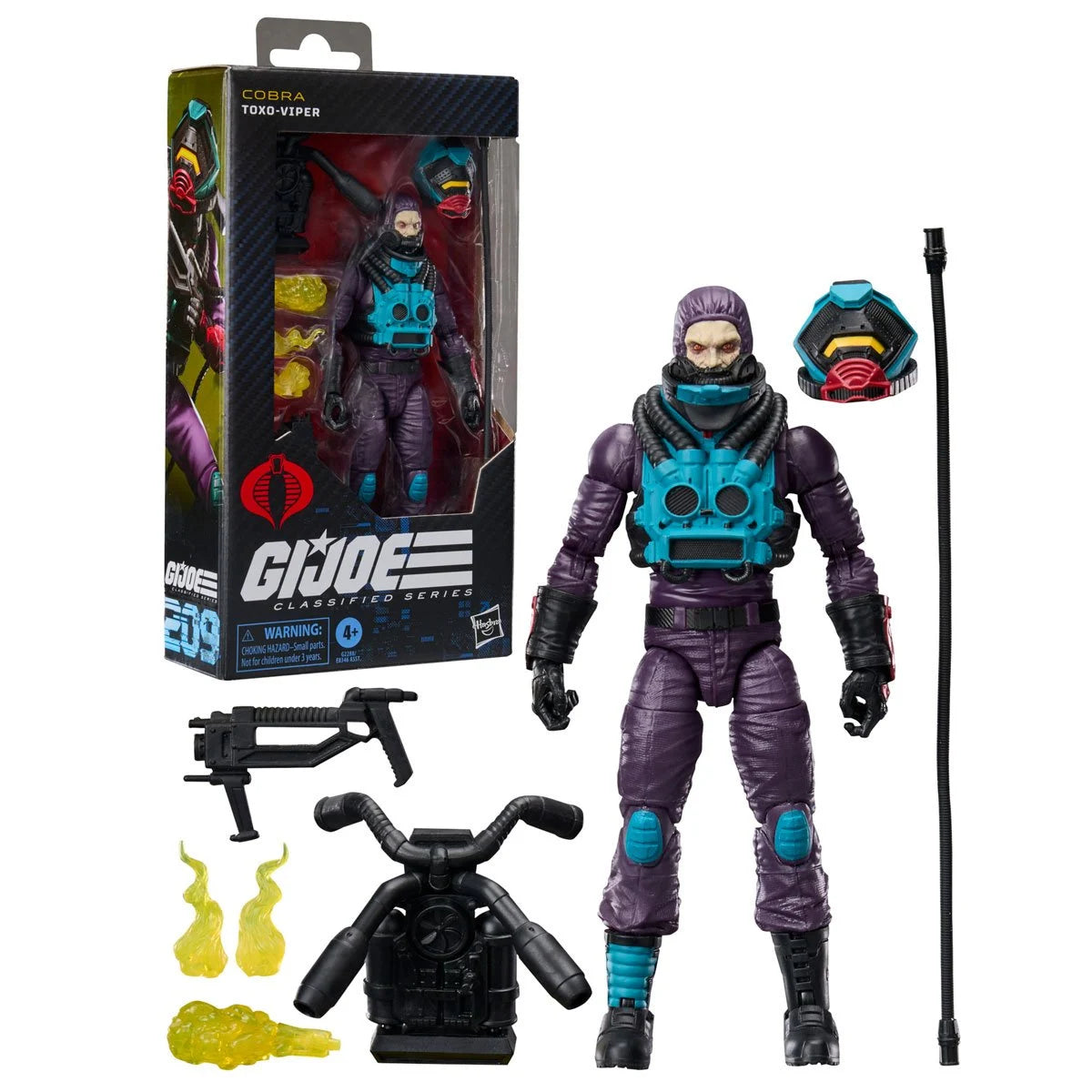 G.I. Joe Classified Series 209 Toxo-Viper 6-Inch Action Figure