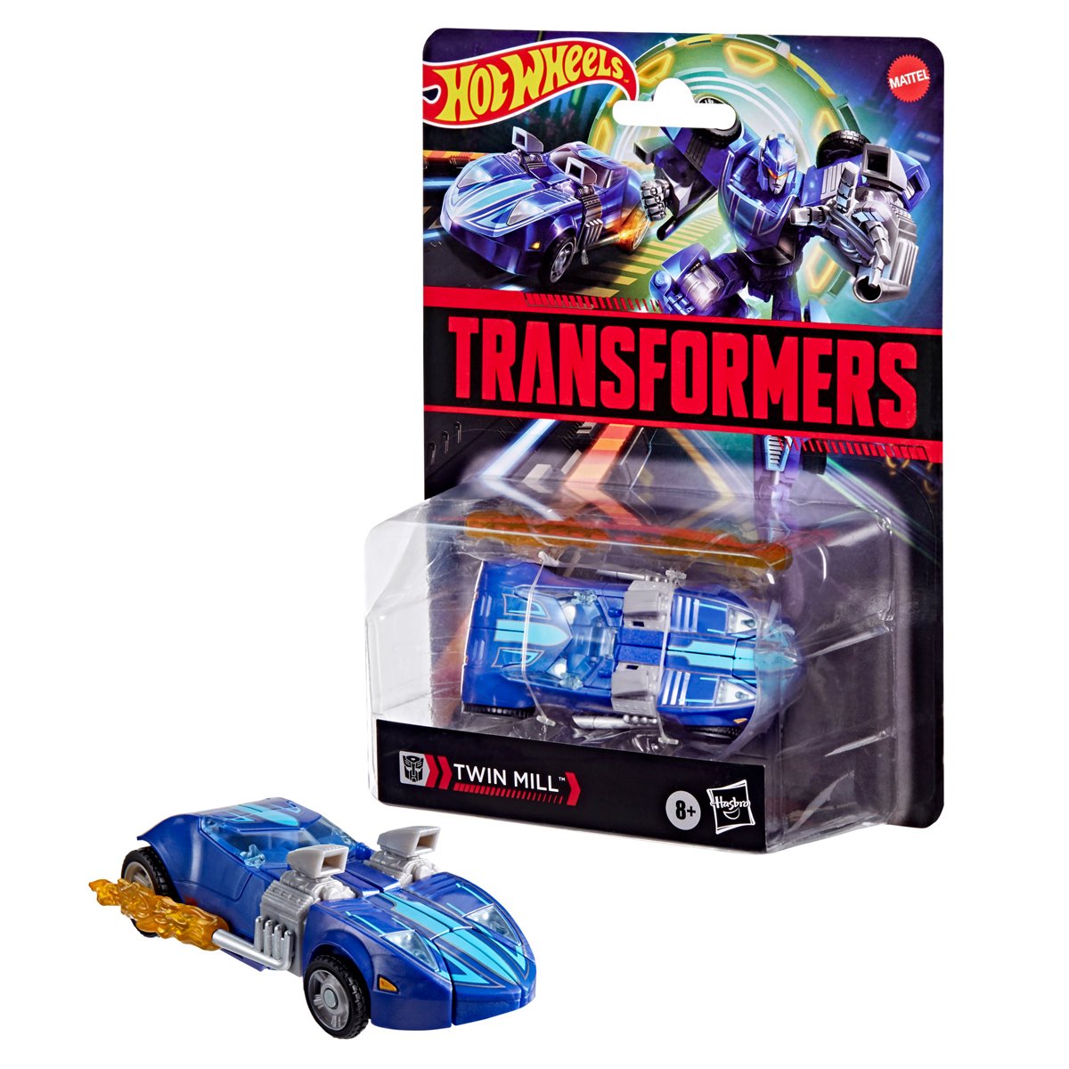 Transformers Collaborative Hot Wheels x Transformers Twin Mill Action Figure