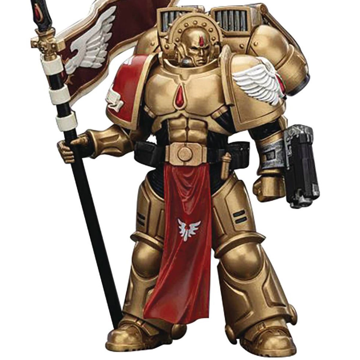 Warhammer 40,000 Blood Angels Sanguinary Guard 3 with Boltgun Spear 1:18 Scale Action Figure