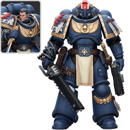 Warhammer 40,000 Ultramarines Titus with Laurels of Victory 1:18 Scale Action Figure