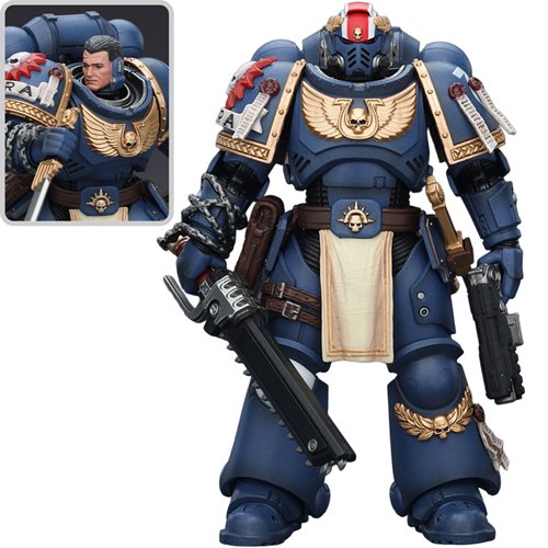 Warhammer 40,000 Ultramarines Titus with Laurels of Victory 1:18 Scale Action Figure