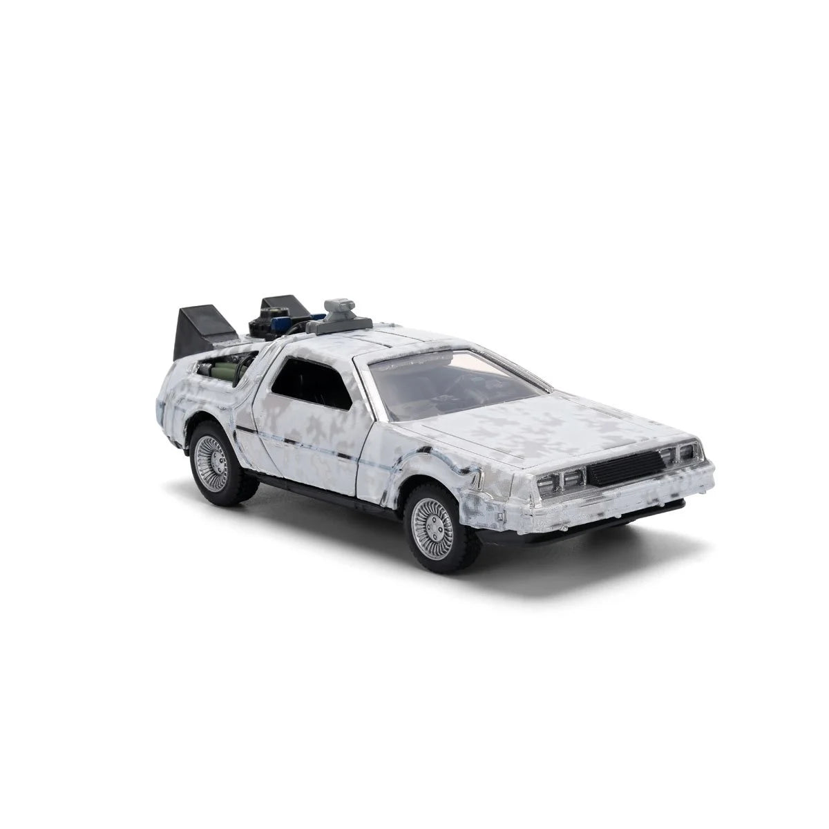 Hollywood Rides Back to the Future Time Machine 40th Anniversary 1:32 Scale Die-Cast Metal Vehicle