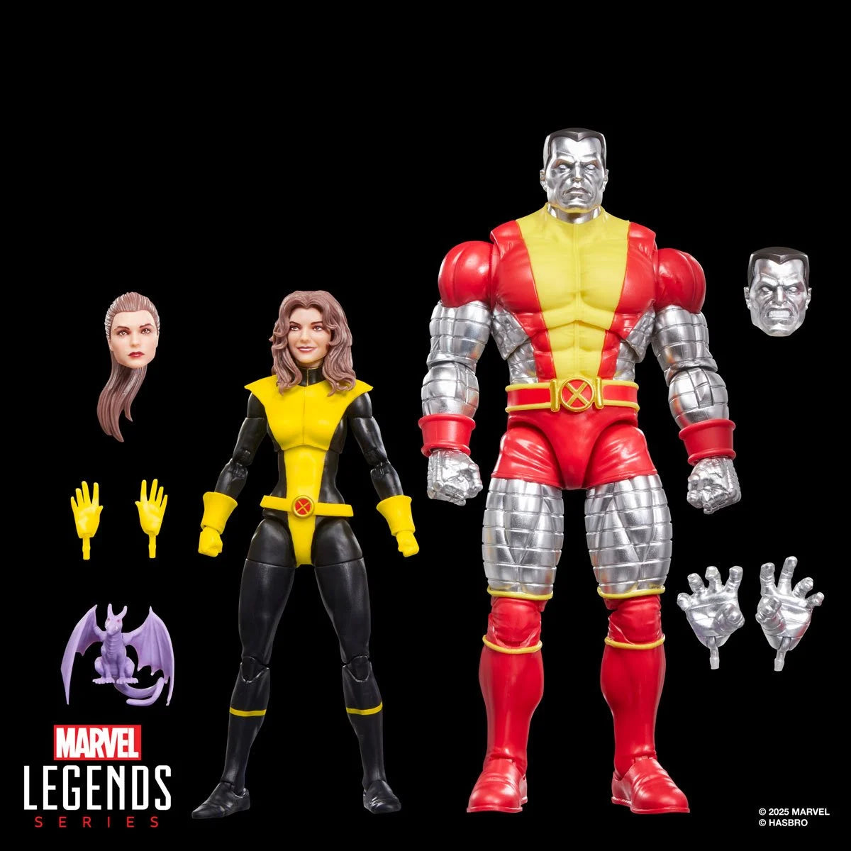 X-Men Marvel Legends Series Kitty Pryde and Colossus 6-Inch Action Figure 2-Pack
