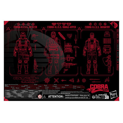 G.I. Joe Classified Series Cobra H.I.S.S. - Fire Team 788 6-Inch Action Figure Set