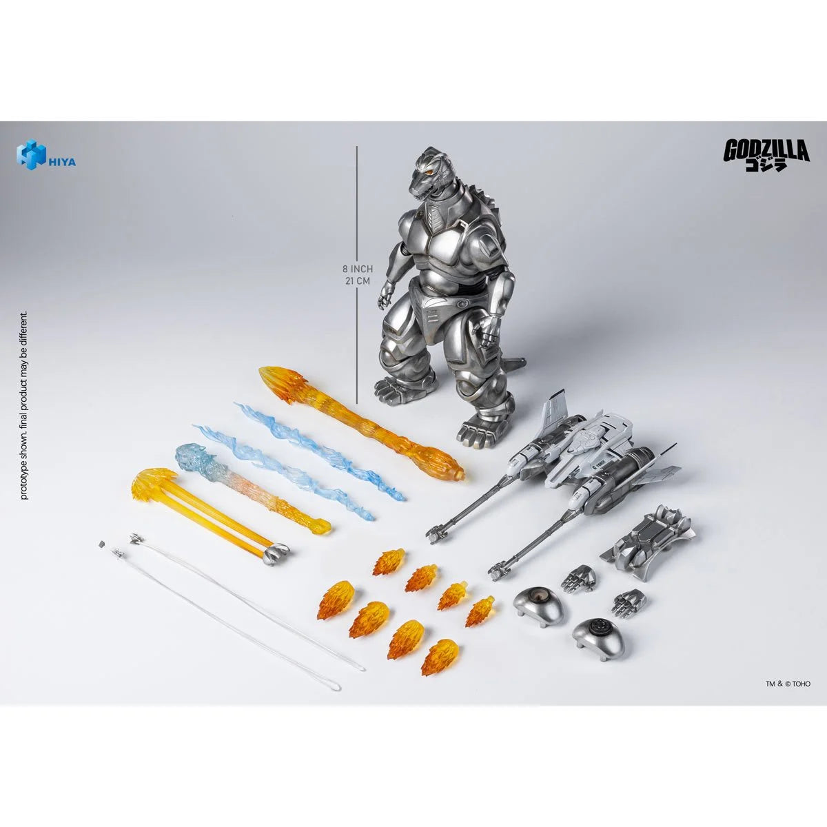Godzilla vs. Mechagodzilla II Super Mechagodzilla Exquisite Basic Non-Scale Action Figure
