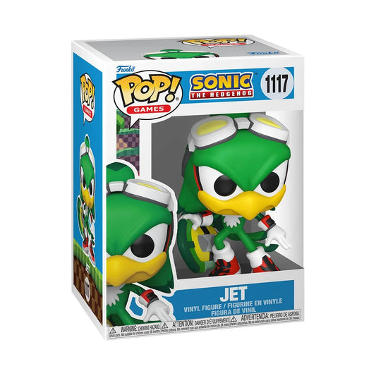 [Pre-Order] Pop! Games: Sonic the Hedgehog - Jet the Hawk with Board