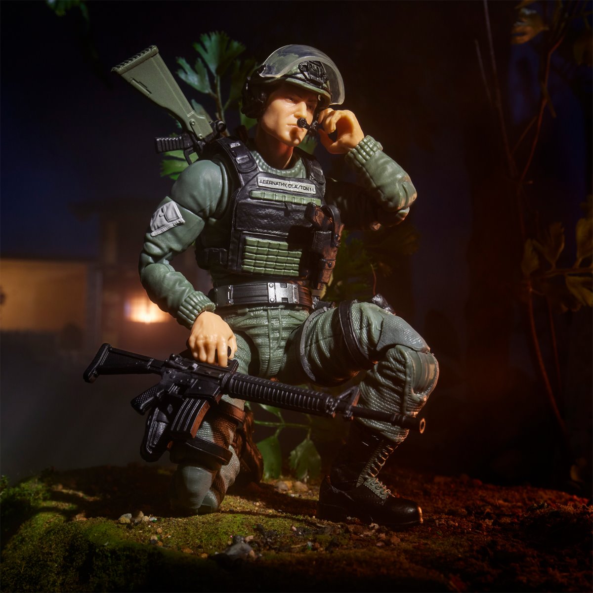 G.I. Joe Classified Series #182 Clayton Hawk Abernathy 6-Inch Action Figure with M.M.S. (Mobile Missile System) Vehicle