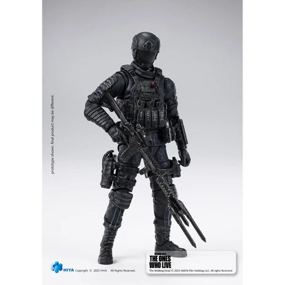 The Walking Dead The Ones Who Lived CRM Soldier Exquisite Mini Series 1:18 Scale Action Figure