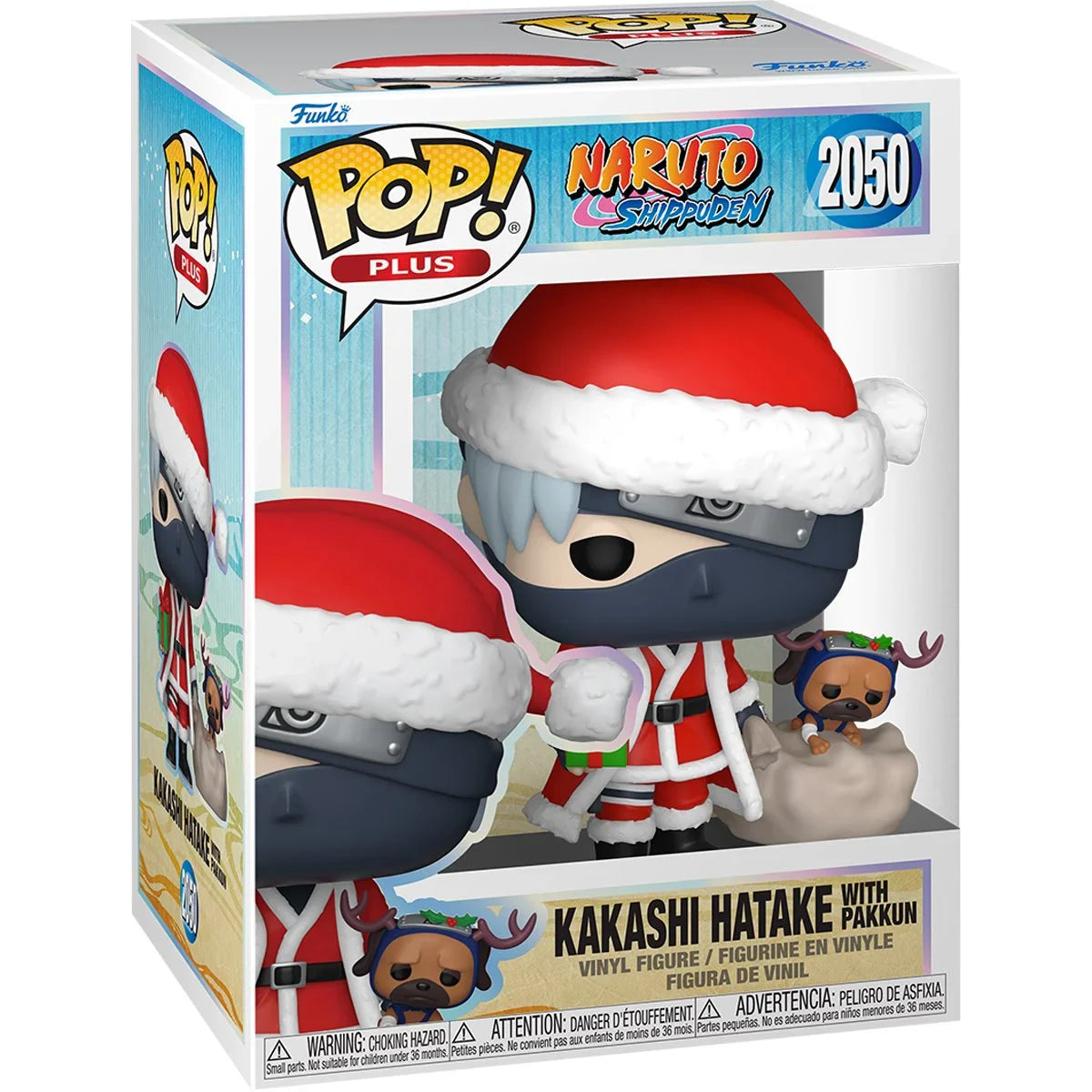 Pop! Plus: Naruto: Shippuden Kakashi Hatake with Pakkun (Holiday)