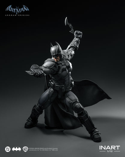 INART Arkham Origins Batman 1/12 Action Figure