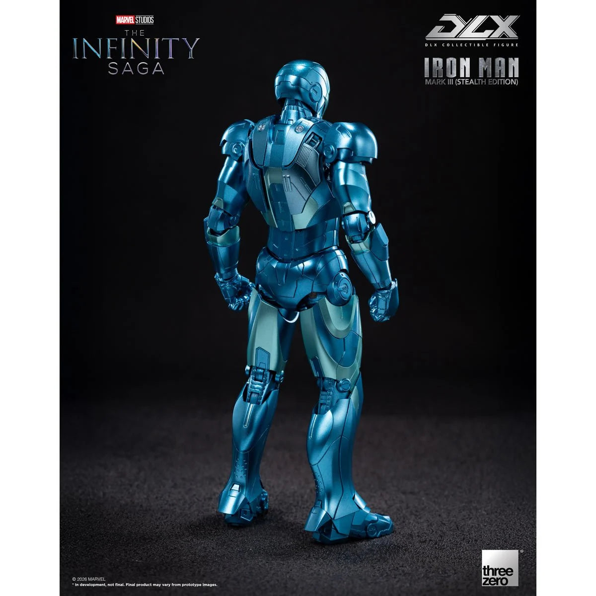 Marvel Studios: The Infinity Saga Iron Man Mark 3 Stealth Edition DLX Action Figure