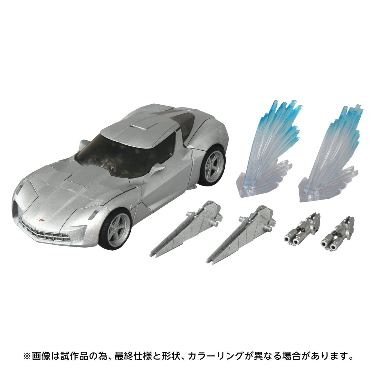 Transformers Masterpiece Movie Series Next MPMN-01 Silver Sideswipe