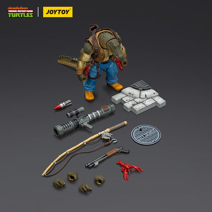 Teenage Mutant Ninja Turtles Leatherhead (1:18 Scale) Action Figure
