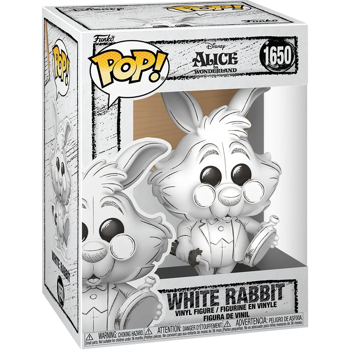 Pop! Disney: Sketched Alice in Wonderland White Rabbit