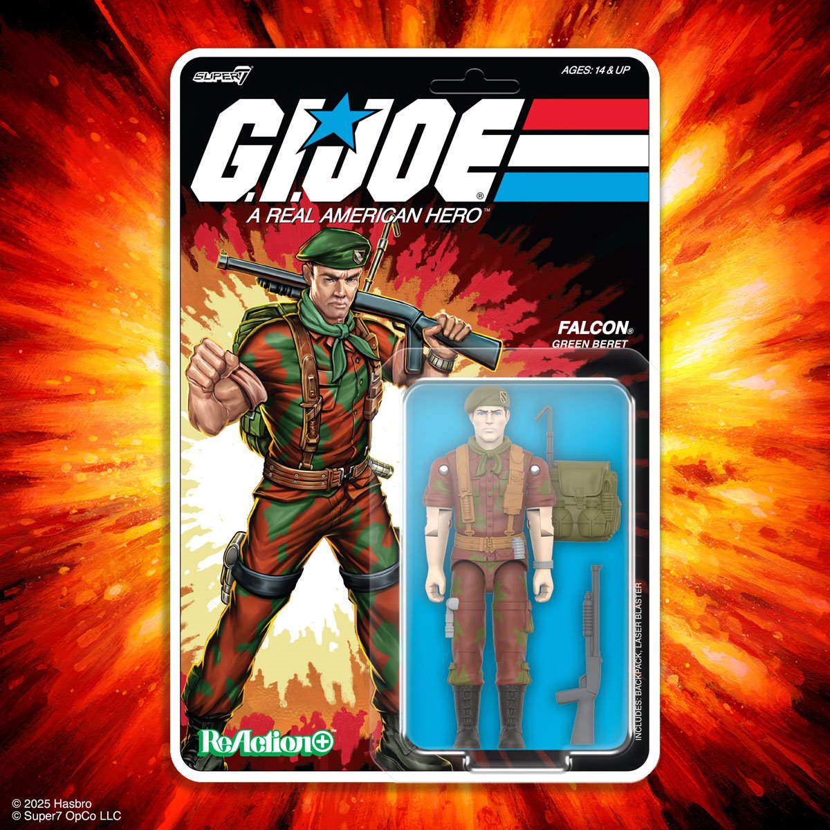 G.I. Joe ReAction+ Wave 04 (Movie Collection) - Lt. Falcon