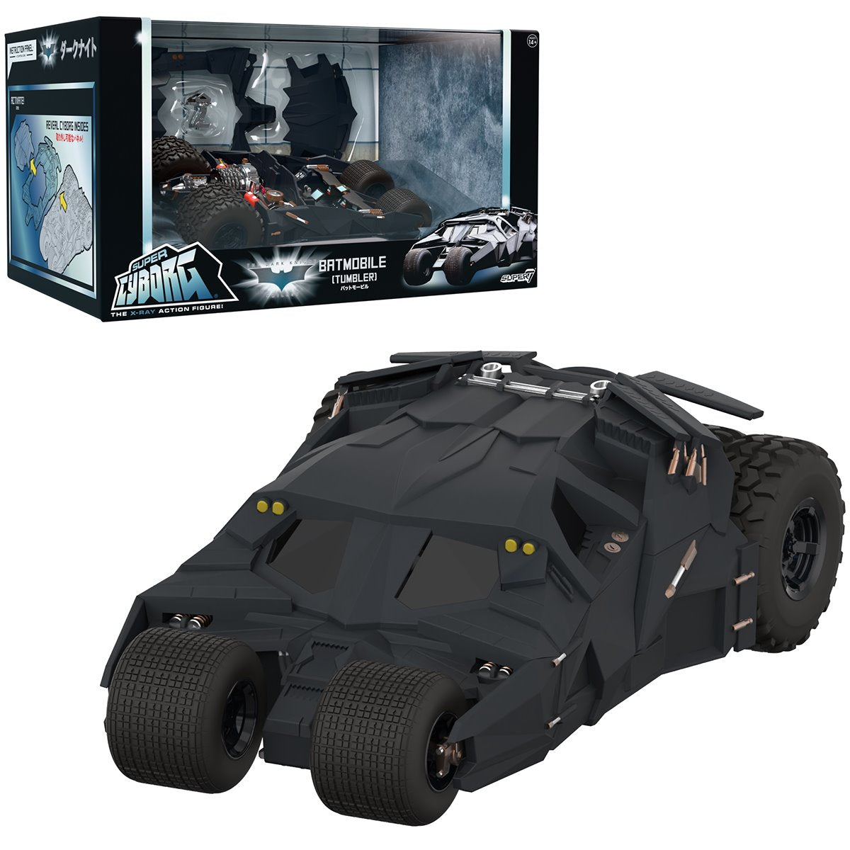[Pre-Order] Batman Begins Super Cyborg Batmobile Tumbler (Full Color Ver.)