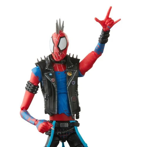 Spider-Man Across The Spider-Verse Marvel Legends Spider-Punk 6-Inch Action Figure Ages 4 and Up
