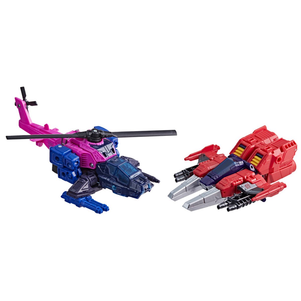 Transformers Age of the Primes Wreck 'n Doom Collection Topspin vs Spinister