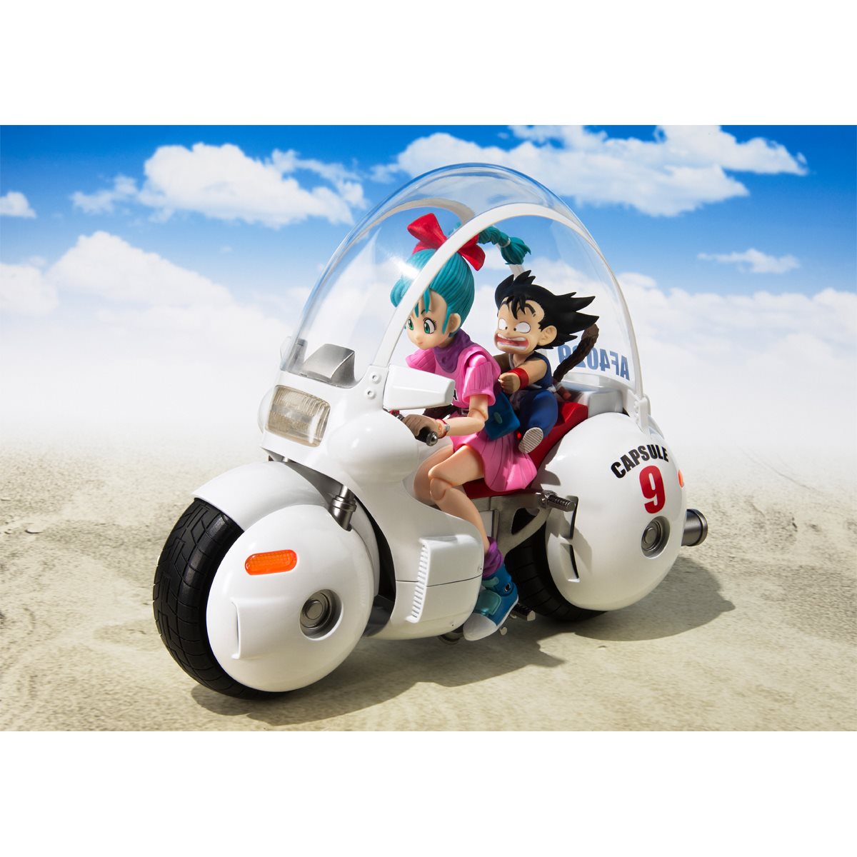 Dragon Ball Bulma's Motorcycle Hoipoi Capsule No. 9 S.H.Figuarts Action Figure