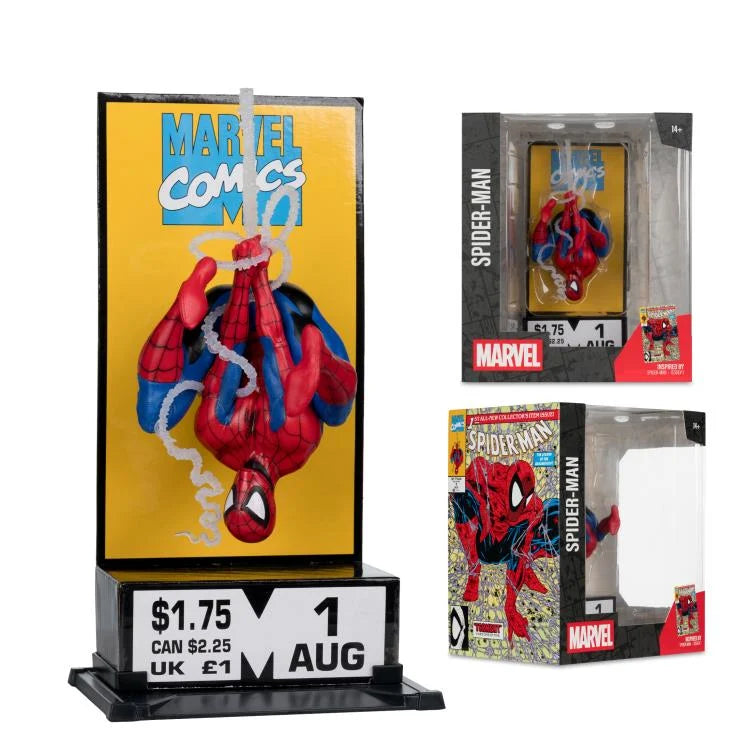 Marvel Comics Spider-Man #1 (Corner Box) 1/10 Scale Posed Figure