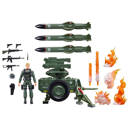 G.I. Joe Classified Series #182 Clayton Hawk Abernathy 6-Inch Action Figure with M.M.S. (Mobile Missile System) Vehicle